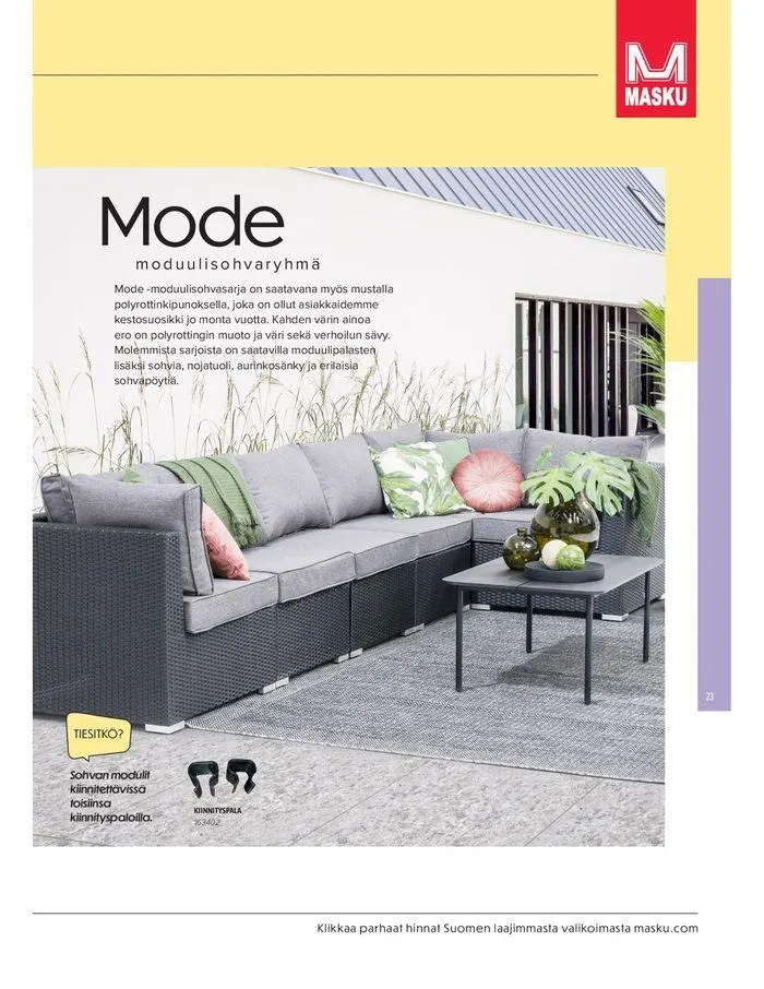 Kesa 2024 voimassa alkaen 20. maaliskuuta - 31. elokuuta 2024 - Tarjouslehti sivu 23