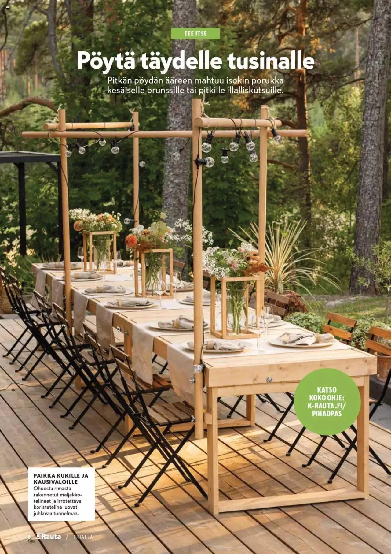 K-Rauta - Pihalla 2023 voimassa alkaen 27. maaliskuuta - 31. joulukuuta 2023 - Tarjouslehti sivu 8