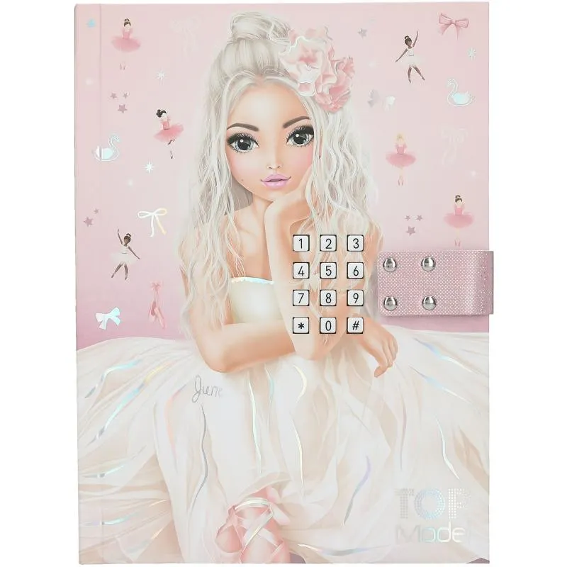 Päiväkirja TOPModel Ballet koodillinen ja soiva