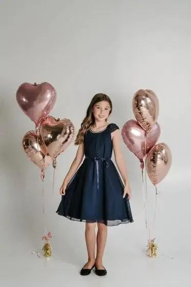 Mingnelin mekko 1987 005 Tummansininen