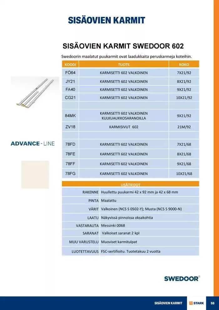 Ovivalikoima voimassa alkaen 19. marraskuuta - 31. joulukuuta 2024 - Tarjouslehti sivu 59