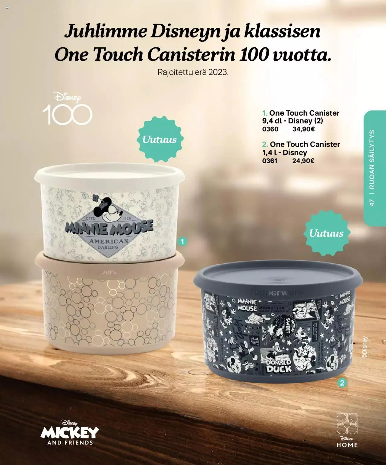 Tupperware - Kevät / Kesä 2023 voimassa alkaen 6. maaliskuuta - 31. joulukuuta 2023 - Tarjouslehti sivu 47