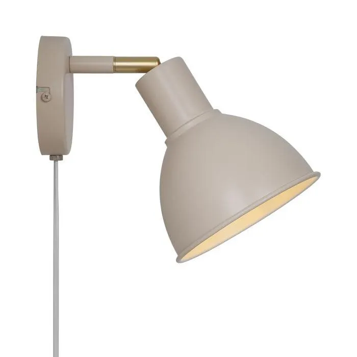 Seinävalaisin Nordlux Pop Beige