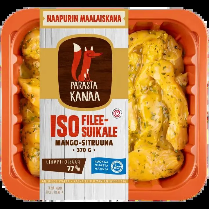 Naapurin Maalaiskanan iso fileesuikale mango-sitruuna 370 g
