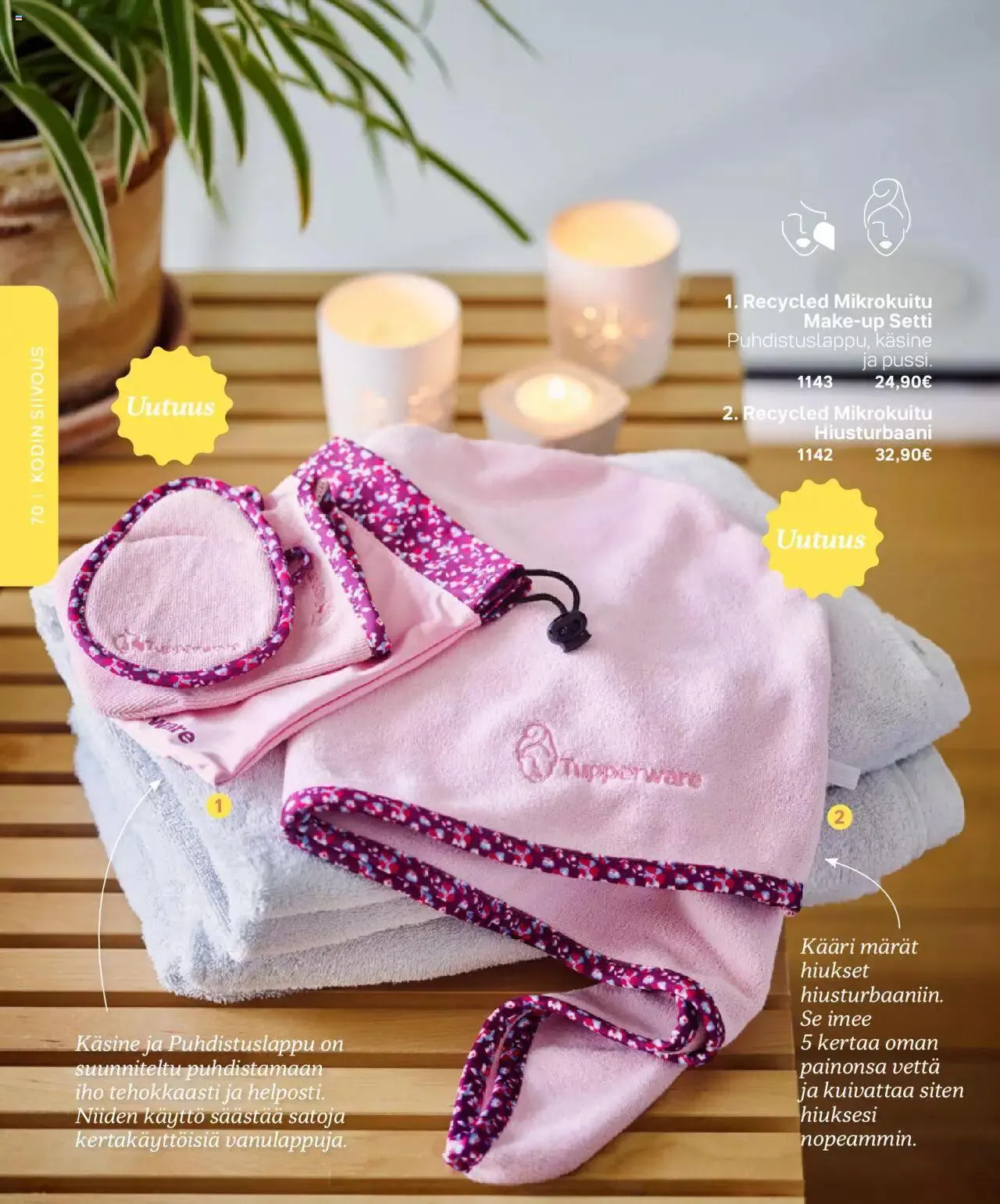 Tupperware - Kevät / Kesä 2023 voimassa alkaen 6. maaliskuuta - 31. joulukuuta 2023 - Tarjouslehti sivu 70