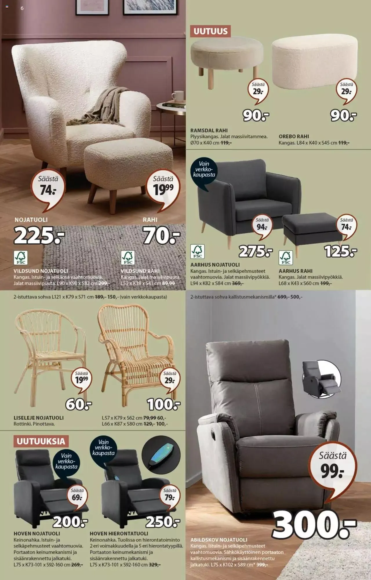 JYSK - Viikon tarjoukset voimassa alkaen 28. elokuuta - 31. joulukuuta 2023 - Tarjouslehti sivu 7