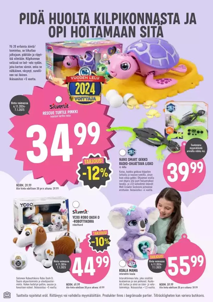 HalpaHalli tarjoukset voimassa alkaen 3. marraskuuta - 17. marraskuuta 2024 - Tarjouslehti sivu 12