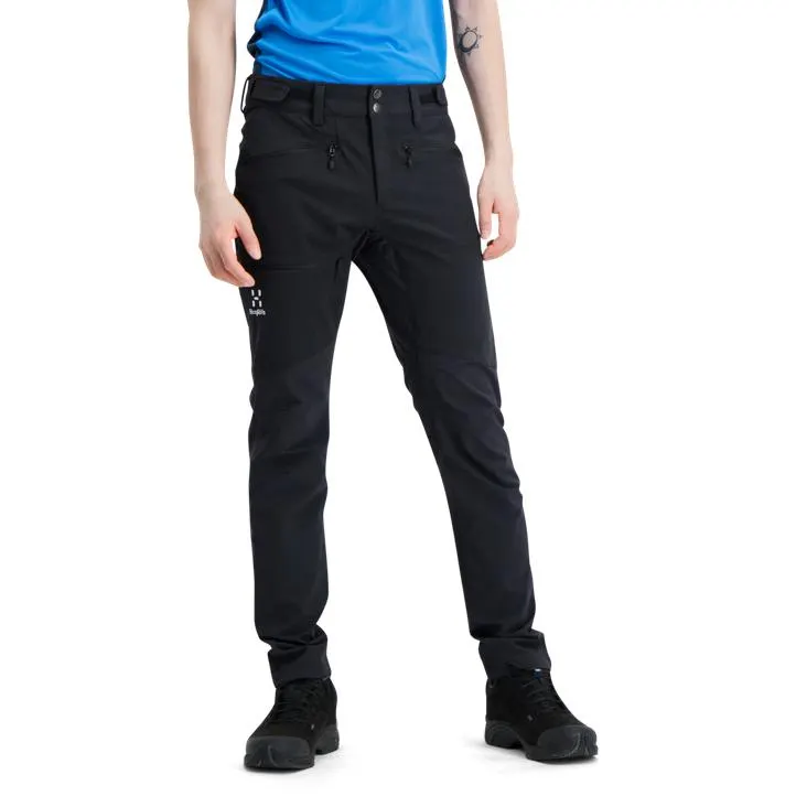 Zircon Slim pant, retkeilyhousut, Musta