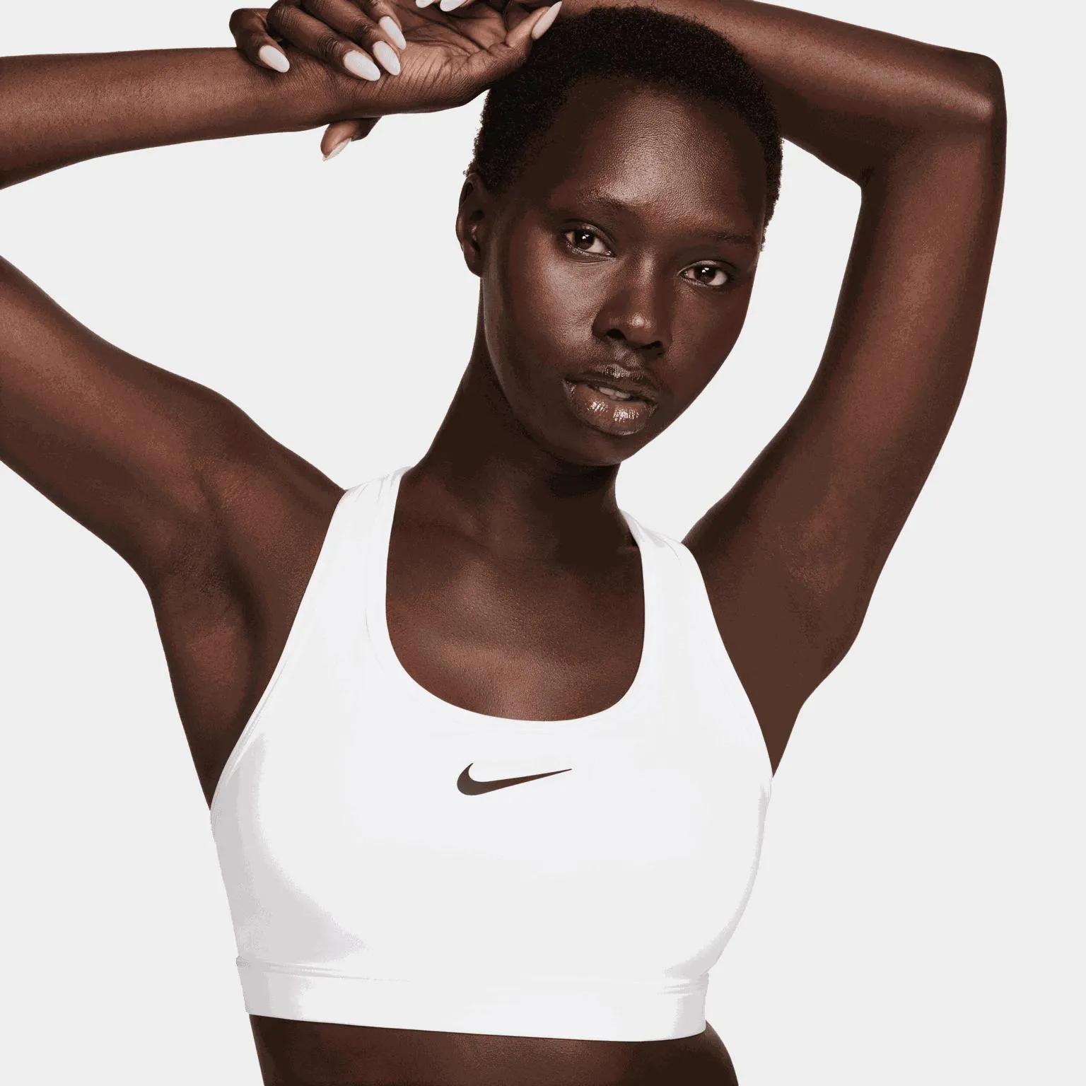 Swoosh Medium Sports Bra, naisten urheiluliivit