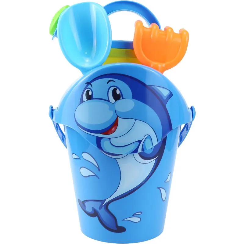 Hiekkalelusetti Peuhu 4 osaa delfiini