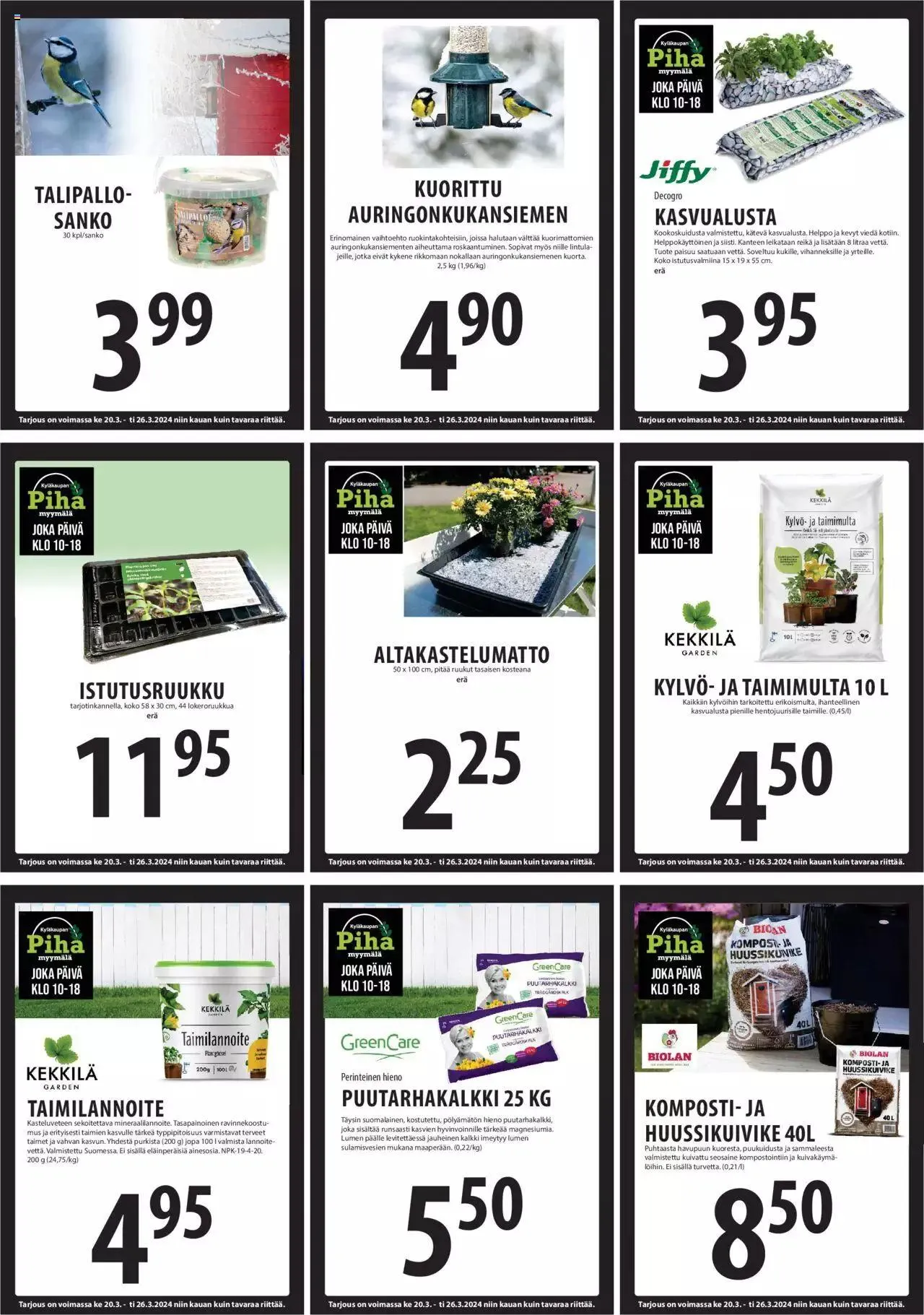 Tuuri tarjoukset voimassa alkaen 20. maaliskuuta - 26. maaliskuuta 2024 - Tarjouslehti sivu 15