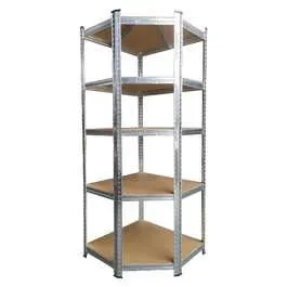 Probuilder varastohylly kulmamalli 5 hyllyä