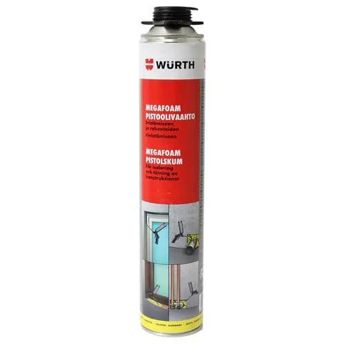 Wurth Megafoam pistoolivaahto 750ml