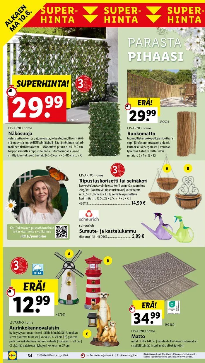 21% voimassa alkaen 6. kesäkuuta - 12. kesäkuuta 2024 - Tarjouslehti sivu 38