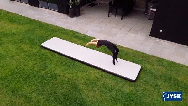 Jumppamatto SIVFLY L100xP450xK15 cm harmaa