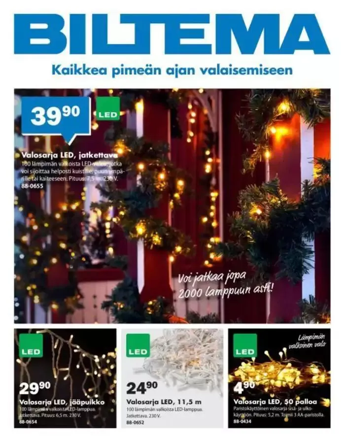 Kaikkea pimeän ajan valaisemiseen! - 1