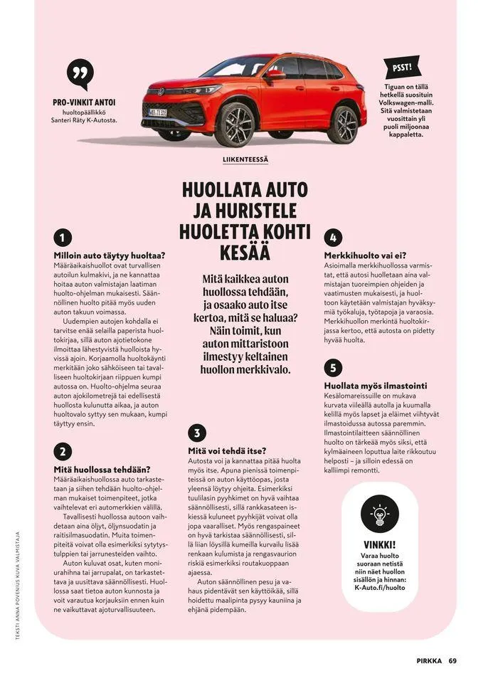 Pirkka 5/2024 voimassa alkaen 24. huhtikuuta - 31. toukokuuta 2024 - Tarjouslehti sivu 74