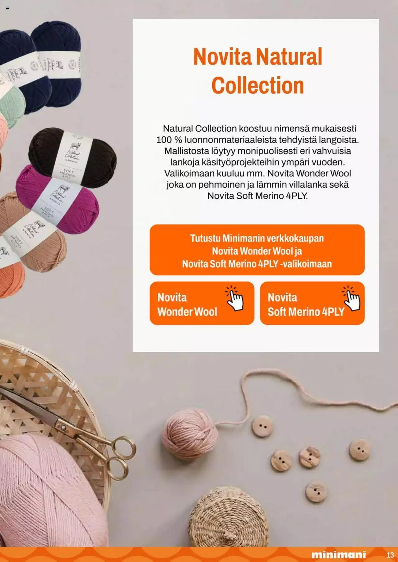 Minimani - Novita voimassa alkaen 28. elokuuta - 31. joulukuuta 2024 - Tarjouslehti sivu 13