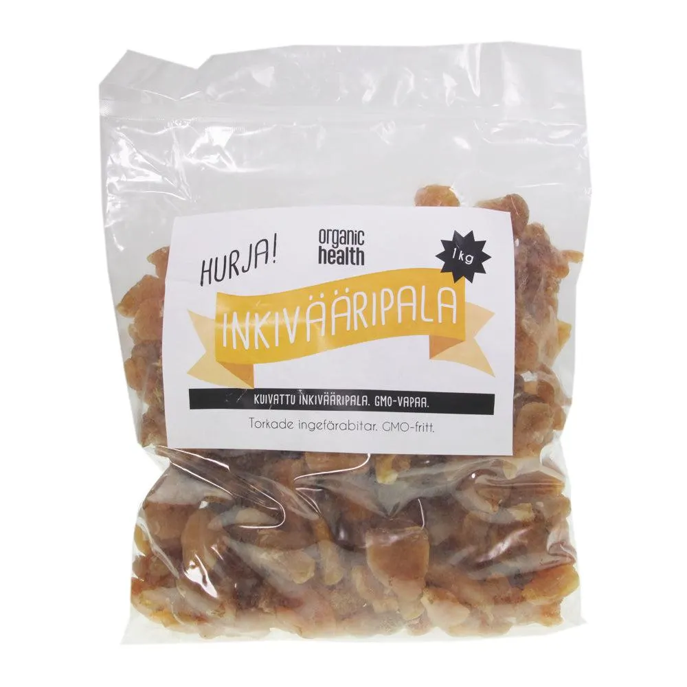 Inkivääripala, rikitön, jättipakkaus, 1 kg