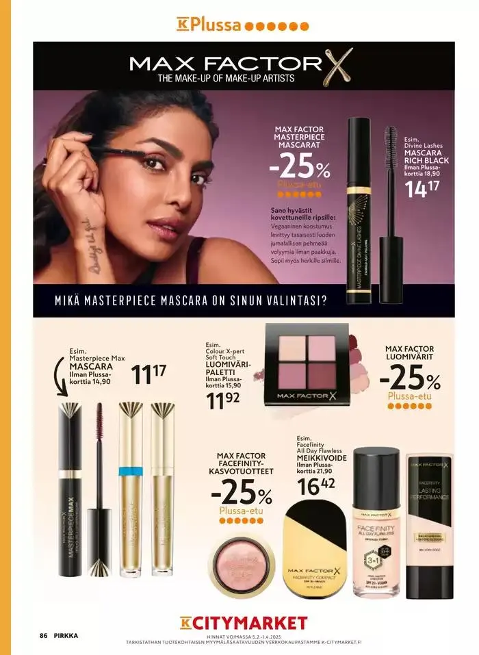 Pirkka 1/2025 voimassa alkaen 5. helmikuuta - 19. helmikuuta 2025 - Tarjouslehti sivu 86