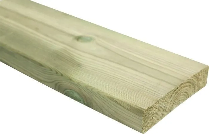 Terassilauta Kyllästetty AB 28 x 120 mm SHP Vihreä