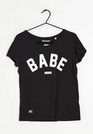 Printtipaita - black