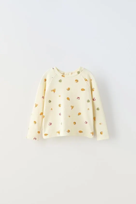 1-6 YEARS/ PRINT RASH GUARD