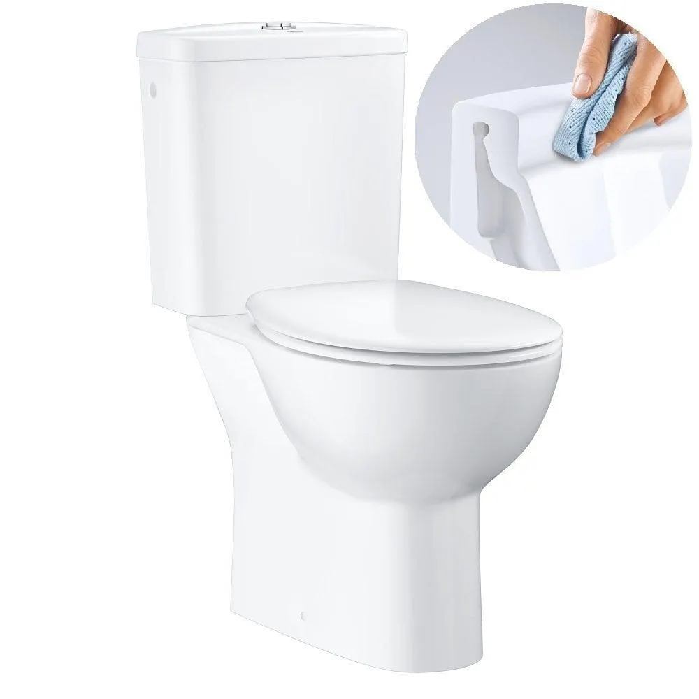Grohe Bau Rimless -WC-istuin hitaasti sulkeutuva kannella, 39496000