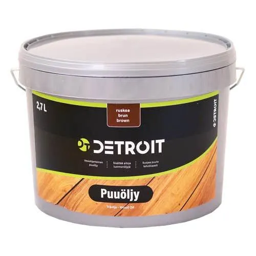 Detroit puuöljy ruskea 2,7L
