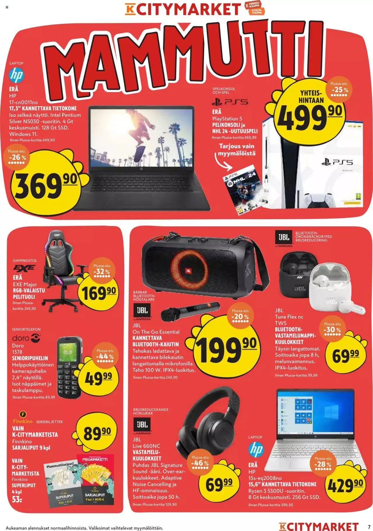 K-Citymarket - Tarjoukset voimassa alkaen 12. lokakuuta - 22. lokakuuta 2023 - Tarjouslehti sivu 7