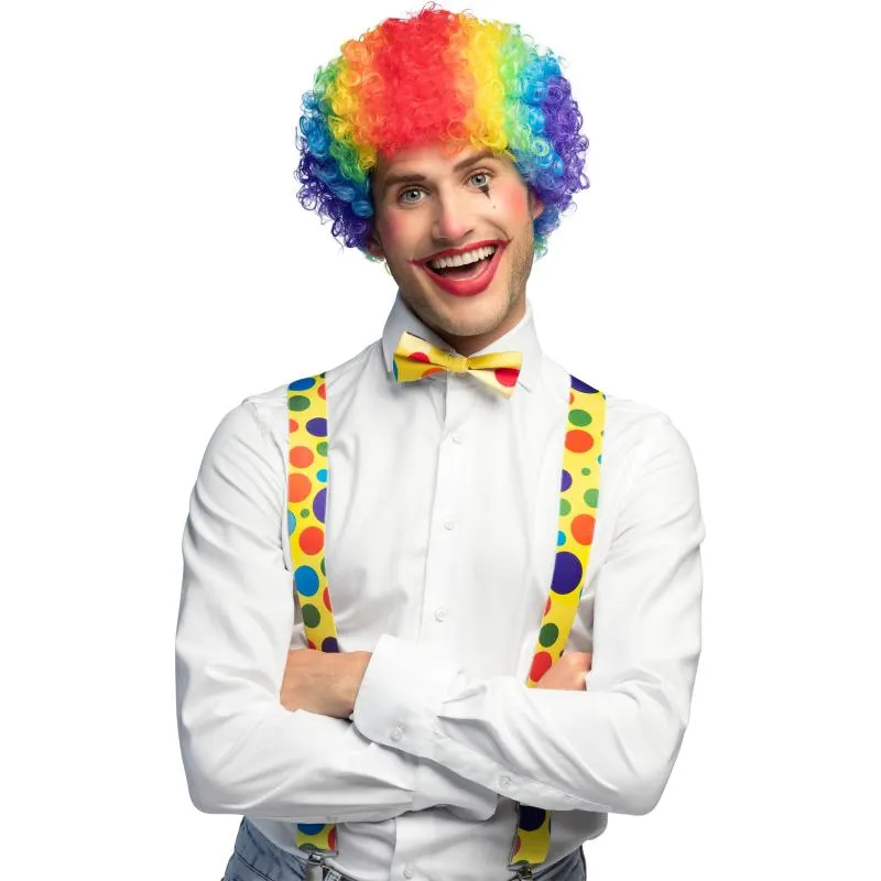 Peruukki moniväri Boland