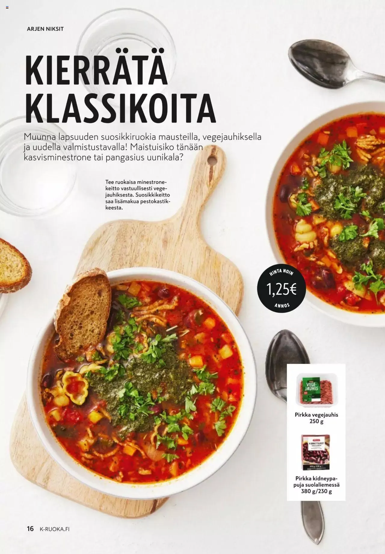 K-Citymarket - K-Ruoka voimassa alkaen 4. lokakuuta - 31. lokakuuta 2023 - Tarjouslehti sivu 16