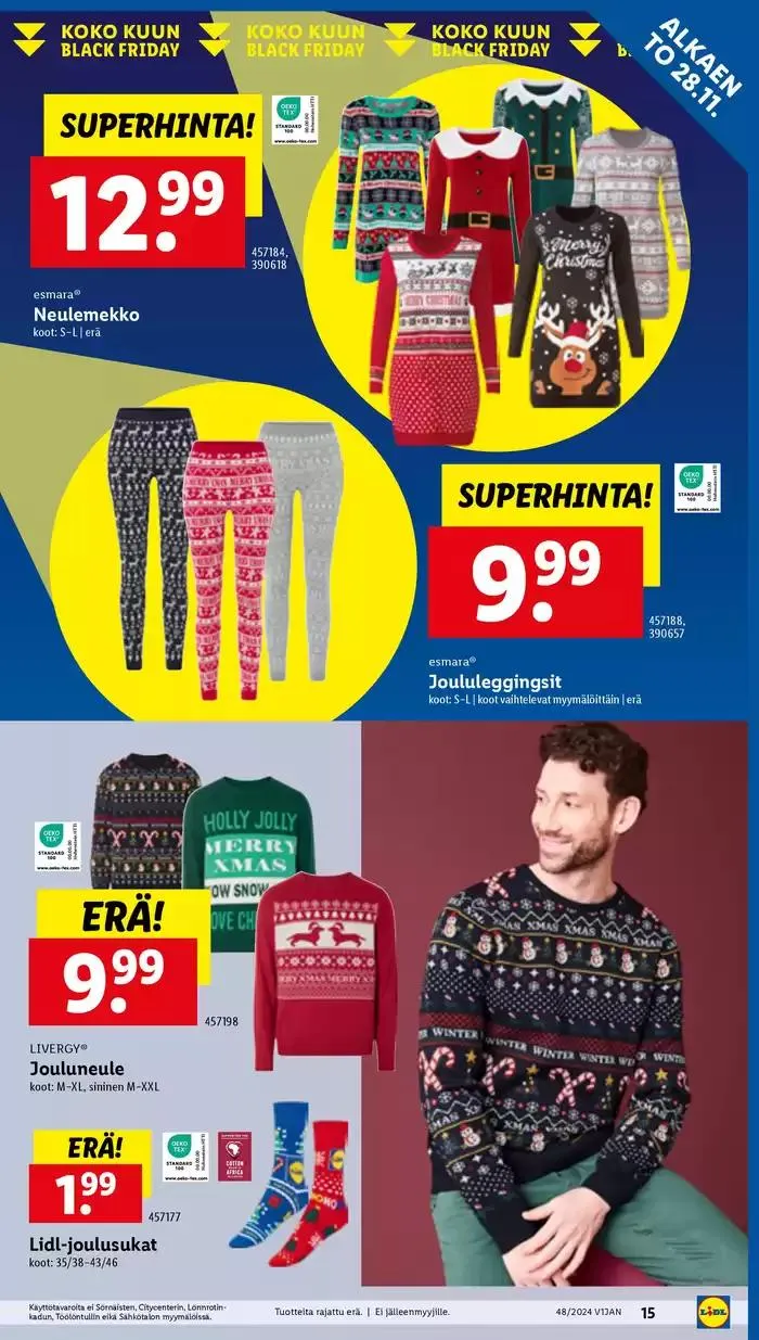 Löydä houkuttelevia tarjouksia voimassa alkaen 25. marraskuuta - 3. joulukuuta 2024 - Tarjouslehti sivu 17
