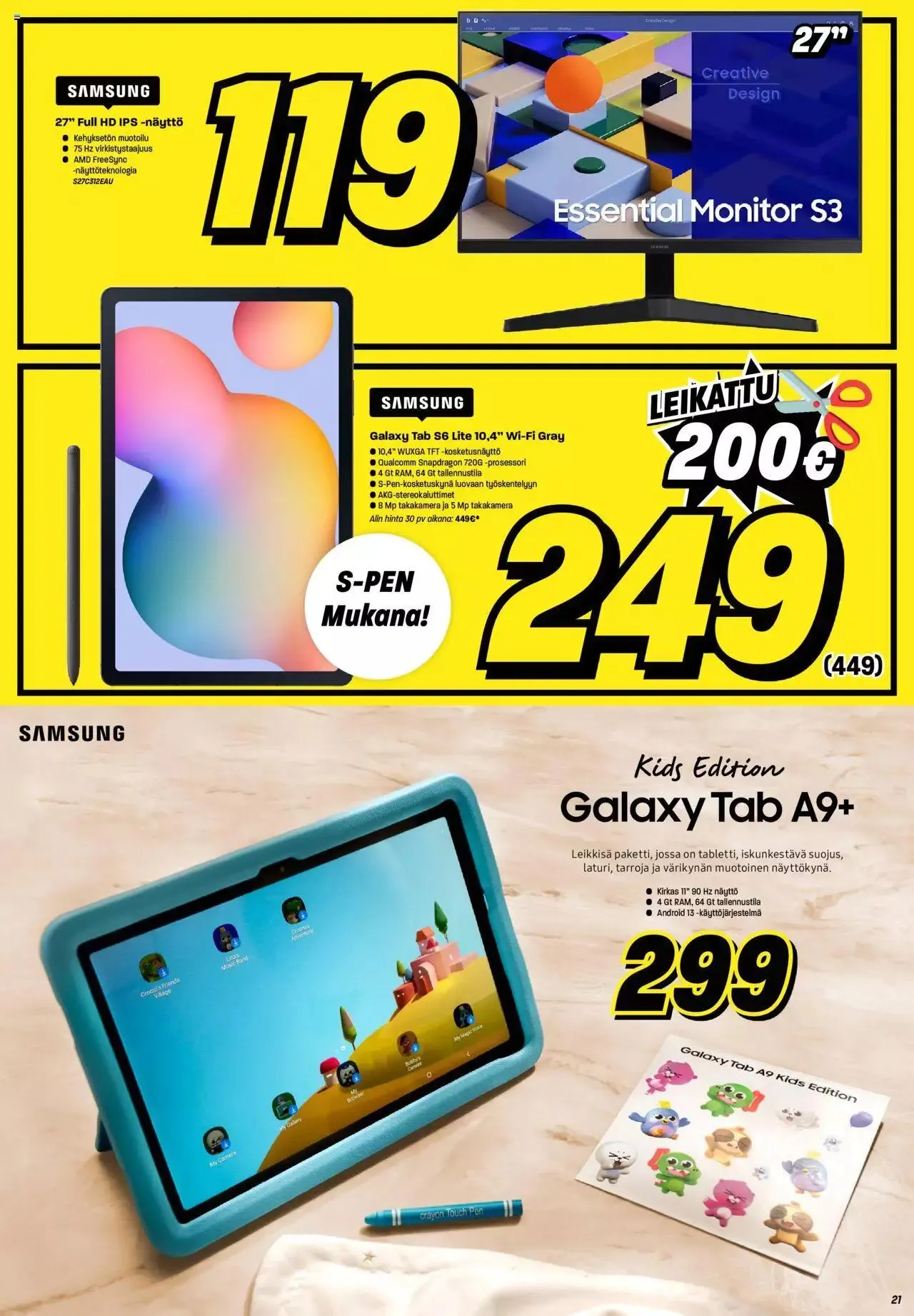 Veikon Kone tarjoukset voimassa alkaen 29. huhtikuuta - 5. toukokuuta 2024 - Tarjouslehti sivu 21