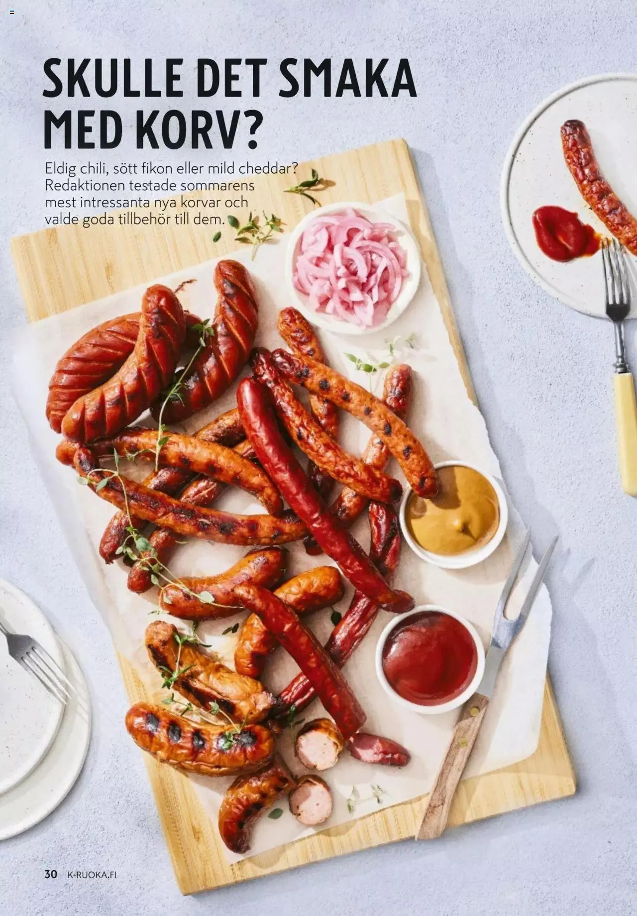 K-Market tarjoukset voimassa alkaen 7. kesäkuuta - 29. elokuuta 2023 - Tarjouslehti sivu 30