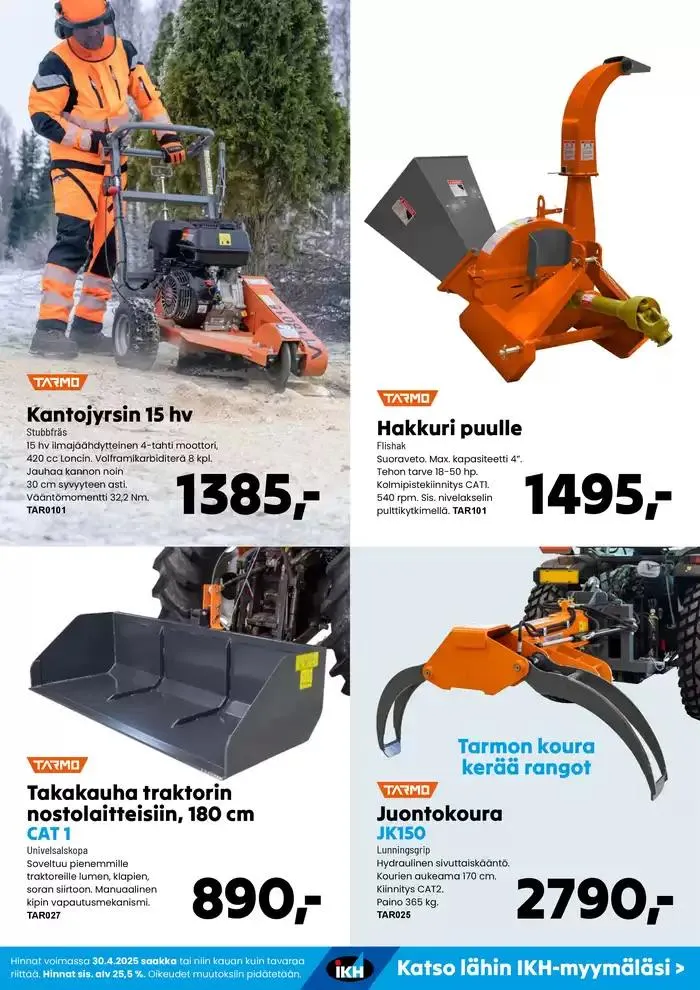 IKH tarjoukset voimassa alkaen 6. maaliskuuta - 30. huhtikuuta 2025 - Tarjouslehti sivu 13