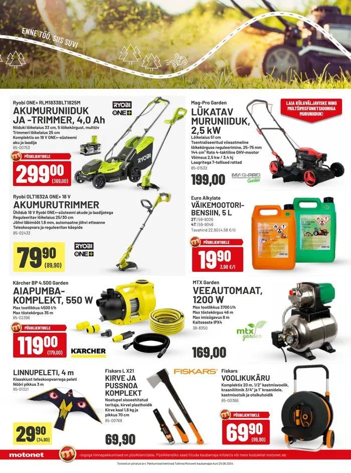 Sinu suve alguspunkt! voimassa alkaen 3. kesäkuuta - 25. kesäkuuta 2024 - Tarjouslehti sivu 6