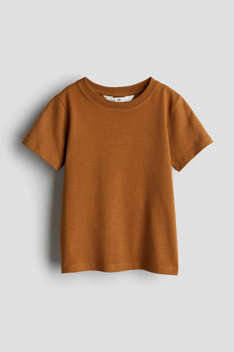 Puuvillatrikoinen T-paita