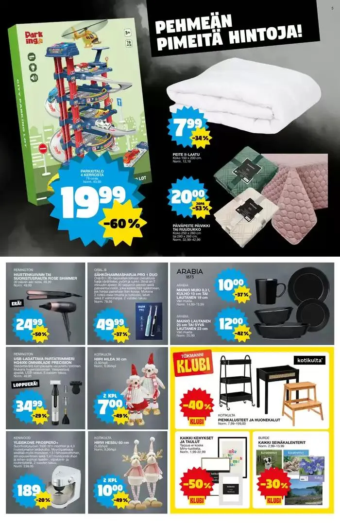 Tarjoussanomat voimassa alkaen 28. marraskuuta - 12. joulukuuta 2024 - Tarjouslehti sivu 5