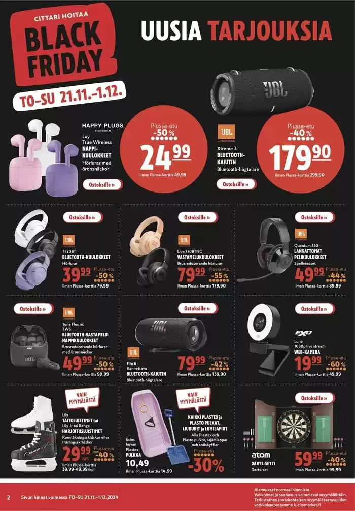 K-citymarket tarjoukset voimassa alkaen 25. marraskuuta - 9. joulukuuta 2024 - Tarjouslehti sivu 5