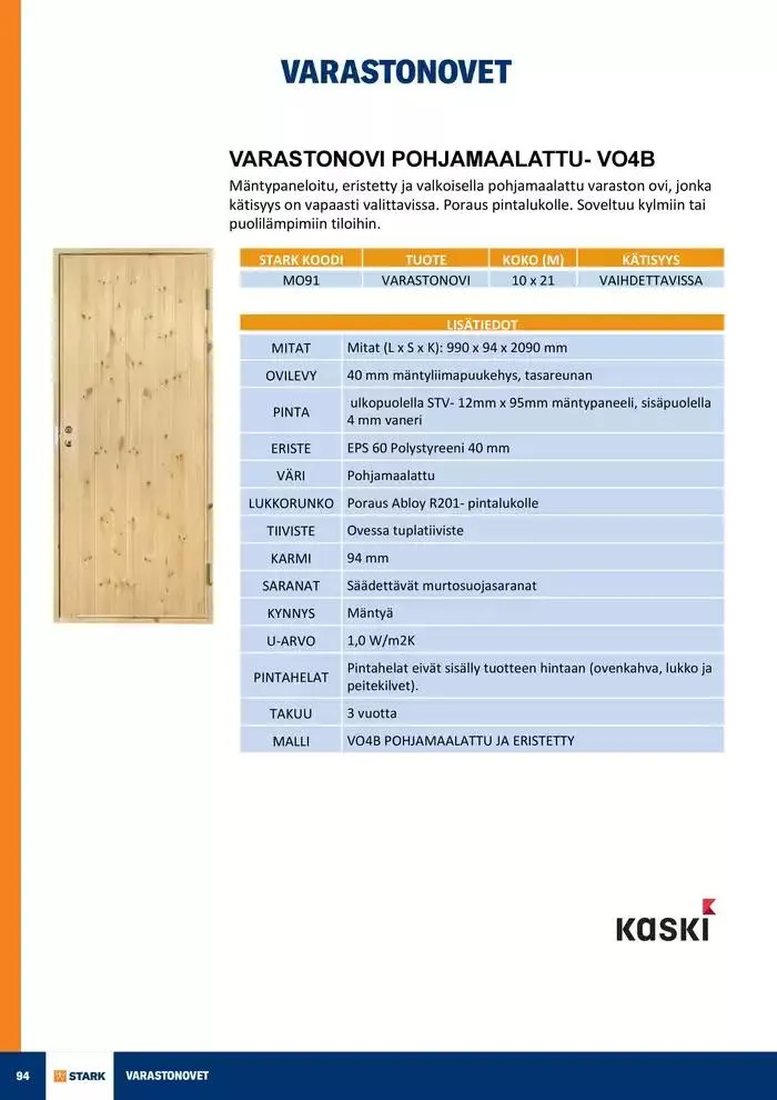 Ovivalikoima voimassa alkaen 19. marraskuuta - 31. joulukuuta 2024 - Tarjouslehti sivu 94