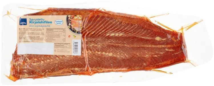 Rainbow Lämminsavu Kirjolohifilee n. 700 g (600-1400 g)