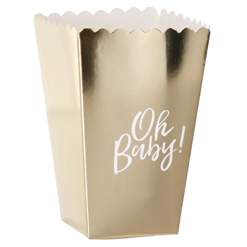 Popcornkippo Let's Party 6 kpl Oh Baby