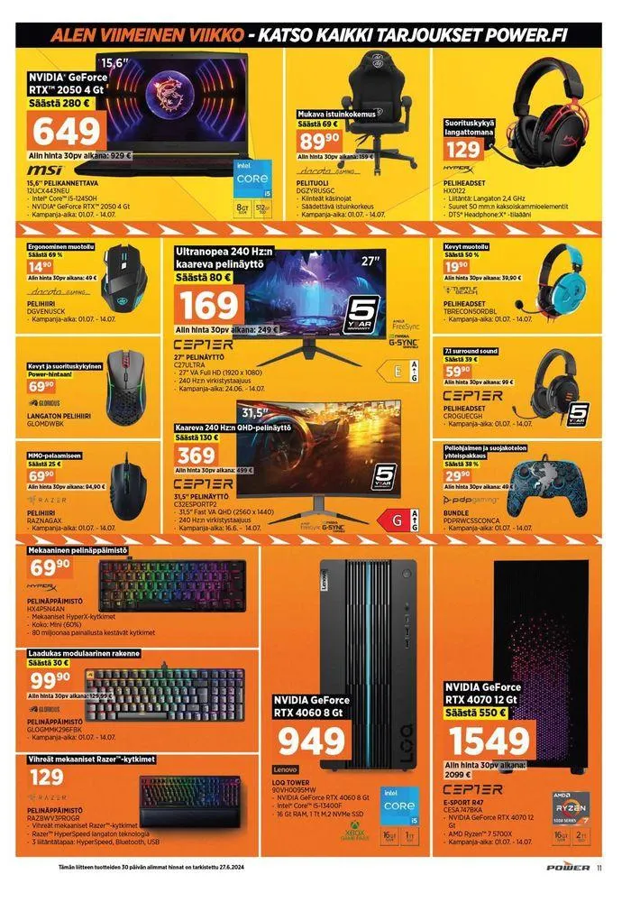 Ale! voimassa alkaen 8. heinäkuuta - 14. heinäkuuta 2024 - Tarjouslehti sivu 13