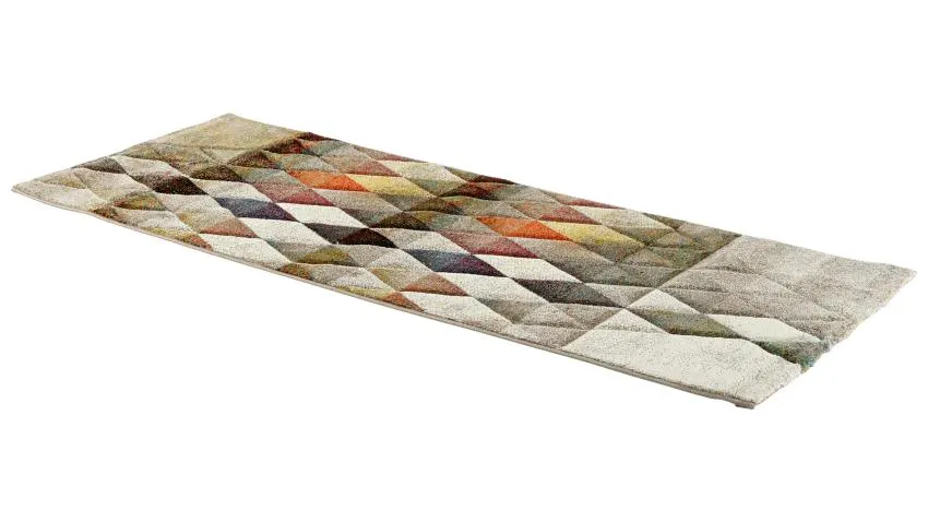 JEWEL-matto L 80 cm x P 200 cm, monivärinen