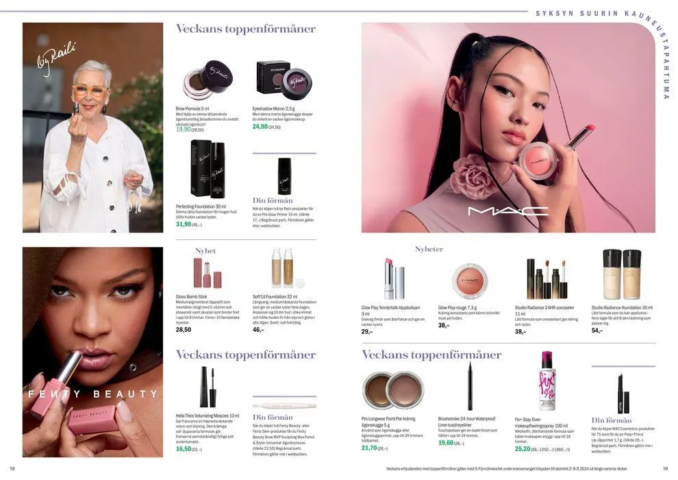 Sokos kuvasto ruotsi syyskuu 2024 voimassa alkaen 29. elokuuta - 12. syyskuuta 2024 - Tarjouslehti sivu 30