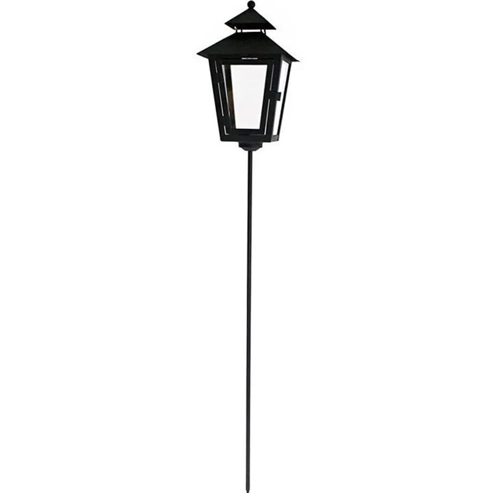 Hautalyhty musta 24cm+63cm varsi