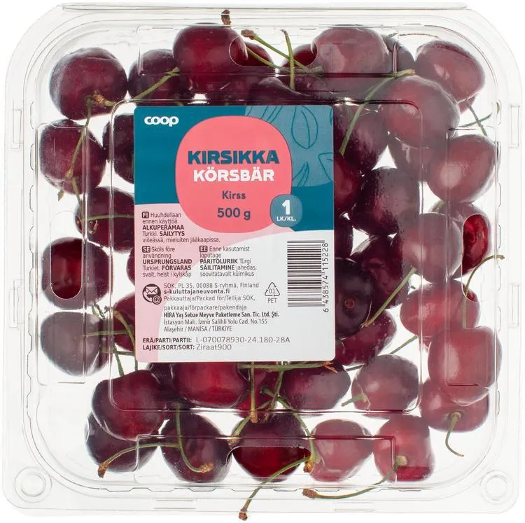 Coop kirsikka 500 g