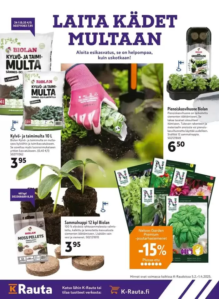 Pirkka 1/2025 voimassa alkaen 5. helmikuuta - 19. helmikuuta 2025 - Tarjouslehti sivu 46