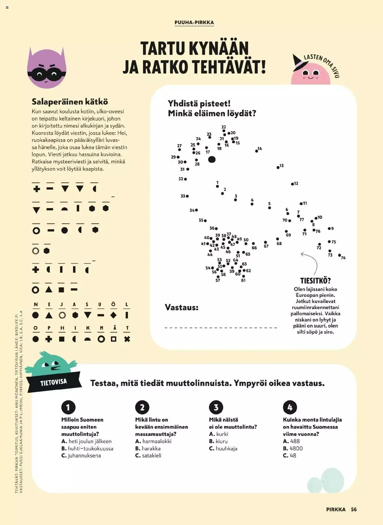 K-Market - Pirkka voimassa alkaen 27. maaliskuuta - 23. huhtikuuta 2024 - Tarjouslehti sivu 56